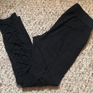 Torrid Criss-cross mess leggings
